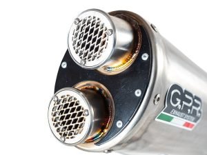 Scarico GPR Benelli Trk 702  2023-2024 Dual Inox silenziatore con raccordo BE.25.1.DUAL.IO