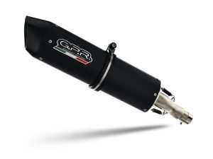 Scarico GPR Bmw F 900 Gs Adventure 2024-2025 Furore Evo4 Nero silenziatore con raccordo E5.BM.94.2.FNE4
