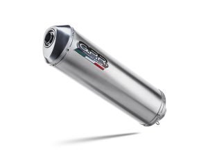 Scarico GPR Bmw F 800 Gs 2008-2015 Satinox  silenziatore con raccordo BMW.34.SAT