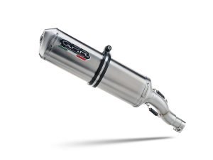 Scarico GPR Bmw F 800 Gs 2008-2015 Satinox  silenziatore con raccordo BMW.34.SAT