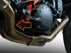Scarico GPR Ktm Super Duke 1290 GT 2016-2021 Decatalizzatore collettore elimina catalizzatore KT.79.1.DEC
