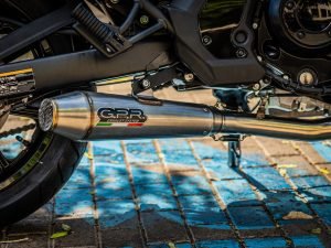 Scarico GPR Kawasaki Vulcan 650 S 2017-2020 Ultracone linea completa E5.CO.K.172.2.CAT.ULTRA