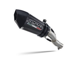 Scarico GPR Ktm Duke 250 2021-2023 GP Evo4 Poppy silenziatore con raccordo KT.209.2.GPAN.PO