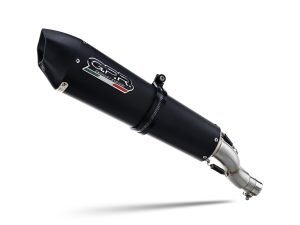 Scarico GPR Bmw F 900 Gs Adventure 2024-2025 GP Evo4 Black Titanium silenziatore con raccordo E5.BM.94.2.GPAN.BLT