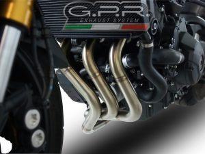 Scarico GPR Suzuki Gsx-8R 2022-2024 M3 Black Titanium linea completa S.200.RACEDB.M3.BT