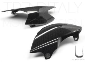 Coppia fianchetti posteriori carbonio Ducati Hypermotard 796 – 1100