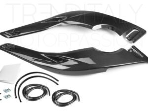 Coppia fianchetti laterali carbonio Yamaha T-MAX 500 TMAX