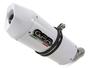 Scarico GPR Royal Enfield Scram 411 2022-2023 Albus Evo4 silenziatore con raccordo E5.ROY.10.CAT.ALBE5