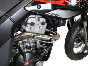 Scarico GPR UM Motorcycles Dsr Adventure TT 125  2018-2020 Decatalizzatore linea completa UM.3.DECAT