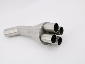 Scarico GPR Bmw K 100 1983-1994 Cafè Racer 4in1 raccordo per trasformazione racing CAFE.COL.1