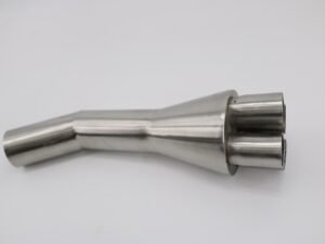 Scarico GPR Bmw K 100 1983-1994 Cafè Racer 4in1 raccordo per trasformazione racing CAFE.COL.1