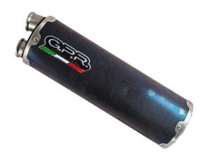 Scarico GPR Yamaha Tracer 9 2021-2023 Dual Poppy linea completa E5.CO.Y.230.CAT.DUAL.PO