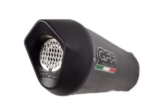 Scarico GPR Voge Brivido 500 R 2021-2022 Furore Poppy silenziatore con raccordo VO.1.RACE.FUPO