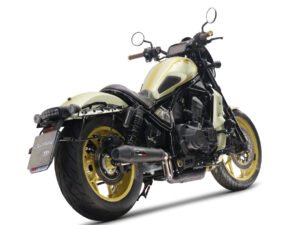 Scarico GPR Honda Cmx 1100 Rebel 2021-2023 Ultracone Nero silenziatore con raccordo H.267.ULTRA.BL