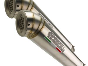 Scarico GPR Suzuki Gsx-R 1000 K9 2009-2011 Powercone Evo coppia di silenziatori con raccordi S.158.PCEV