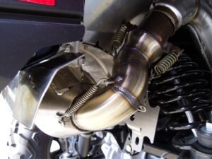 Scarico GPR Polaris  Xp 850 / Xp 850 Forest 2010-2014 Power Bomb silenziatore con raccordo QUSP.150.DEATV