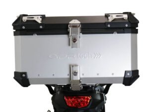 Bauletto posteriore top case Suzuki V-Strom 800DE Bauletto posteriore top case GPR TECH ALPI-TECH BLACK 55 litri alluminio nero S.7.BA.55.ALP.B