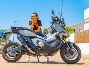 Scarico GPR Honda X-Adv 750 2016-2020 GP Evo4 Poppy silenziatore con raccordo E4.H.245.GPAN.PO