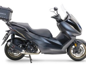 Bauletto posteriore top case Zontes E 350 Bauletto posteriore top case GPR TECH ALPI-TECH BLACK 35 litri alluminio nero ZNT.3.BA.35.ALP.B