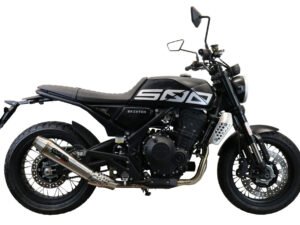 Scarico GPR Brixton CroSsfire 500 X  2020-2021 Ultracone silenziatore con raccordo E4.BR.1.ULTRA