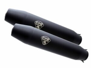 Scarico GPR Yamaha Xj 600 Diversion 1984-1991 Deeptone Black Cafè Racer terminale senza raccordo CAFE.54.DN