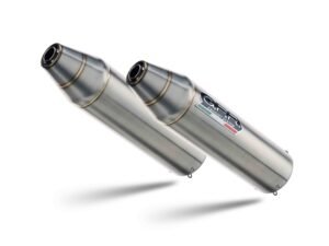 Scarico GPR Kawasaki Kfx 700 2004-2011 Deeptone Atv linea completa con due terminali QUSP.140DE.DEATV