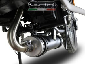 Scarico GPR F.B. Mondial Hps 125 2016-2018 Decatalizzatore collettore elimina catalizzatore MD.2.DEC
