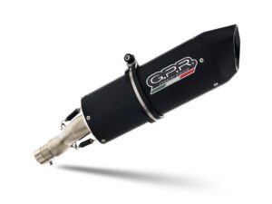 Scarico GPR Yamaha Wr 125 R 2009-2011 Furore Nero silenziatore con raccordo Y.186.1.FUNE