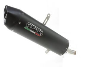 Scarico GPR Yamaha MAXTER 125 2000-2002 Furore Nero silenziatore con raccordo SCOM.206.FUNE