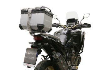 Bauletto posteriore top case Honda Crf 1100 L Africa Twin Bauletto posteriore top case GPR TECH ALPI-TECH SILVER 35 litri alluminio argento H.1.BA.35.ALP.A