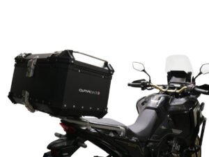 Bauletto posteriore top case Honda Crf 1100 L Africa Twin Bauletto posteriore top case GPR TECH ALPI-TECH BLACK 35 litri alluminio nero H.1.BA.35.ALP.B