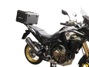 Bauletto posteriore top case Honda Crf 1100 L Africa Twin Bauletto posteriore top case GPR TECH ALPI-TECH BLACK 35 litri alluminio nero H.1.BA.35.ALP.B