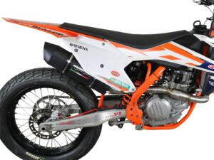 Scarico GPR Ktm SX-F 450 2016-2018 Furore Nero linea completa CO.KTM.92.FUNE