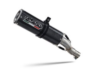 Scarico GPR Voge 500DS 2021-2024 M3 Poppy silenziatore con raccordo VO.2.1.RACE.M3.PP