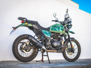 Scarico GPR Royal Enfield Himalayan 410 DIAM 42,5 2017-2020 Furore Evo4 Nero silenziatore con raccordo E4.ROY.5.CAT.FNE4