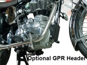 Scarico GPR Royal Enfield Scram 411 2022-2023 Decatalizzatore collettore elimina catalizzatore ROY.10.DEC