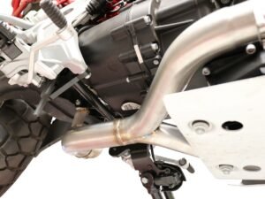 Scarico GPR Moto Guzzi V85 TT 2019-2020 Decatalizzatore collettore elimina catalizzatore GU.62.DEC