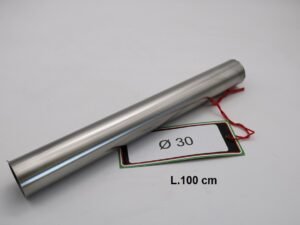 Scarico GPR Cafè Racer Cafè Racer 0 Tubo inox D. 30mm X 1mm L.1000mm  ES.200
