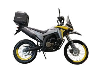 Bauletto posteriore top case Voge Valico 300 Rally Bauletto posteriore top case GPR TECH ALPI-TECH BLACK 35 litri alluminio nero V.1.BA.35.ALP.B