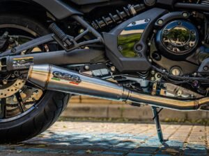 Scarico GPR Kawasaki Vulcan 650 S 2015-2023 Ultracone linea completa E5.CO.K.172.1.CAT.ULTRA