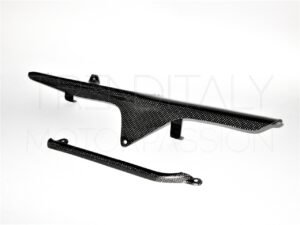 Paracatena con passacavi carbonio Triumph Speed Triple 1050 2005-2007
