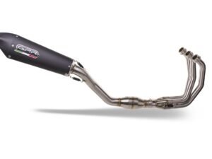 Scarico GPR Triumph Daytona 660 2023-2025 GP Evo4 Black Titanium linea completa E5.T.100.CAT.GPAN.BLT