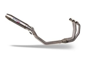 Scarico GPR Triumph Trident 660 2021-2024 Deeptone Inox linea completa E5.T.95.RACEDB.DE