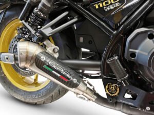 Scarico GPR Honda Cmx 1100 Rebel 2021-2024 Powercone Evo silenziatore con raccordo H.267.PCEV