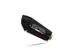 Scarico GPR Benelli Leoncino 500 2017-2024 Gpe Ann. Black titanium silenziatore con raccordo E4.BE.11.GPAN.BLT