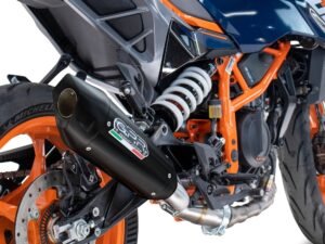 Scarico GPR Husqvarna Svartpilen 125 2024-2025 GP-Revo Black Titanium silenziatore con raccordo HU.59.GPRBLTIT
