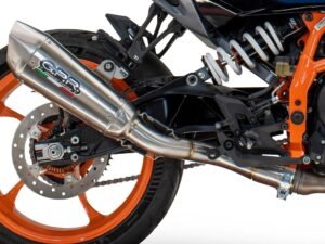 Scarico GPR Husqvarna Svartpilen 125 2024-2025 GP-Revo Titanium silenziatore con raccordo HU.59.GPRTIT