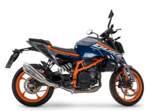Scarico GPR Ktm Duke 390 2024-2025 GP-Revo Titanium silenziatore con raccordo KT.109.GPRTIT