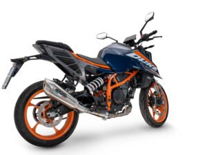 Scarico GPR Ktm Duke 390 2024-2025 GP-Revo Titanium silenziatore con raccordo KT.109.GPRTIT