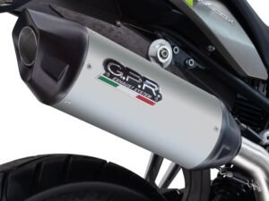 Scarico GPR Suzuki V-STROM DL 800 DE – SE 2023-2025 Furore-X Titanio silenziatore con raccordo E5.S.207.FUXTIT